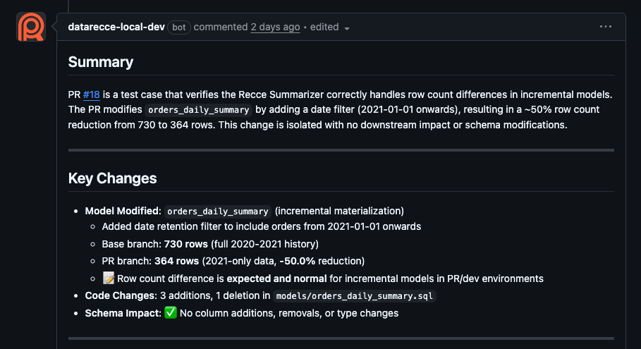 Isolate problem when base and current data are discrepancies